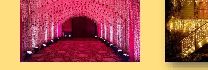 LED Parcan Entry Tunnel - Jaipur Event Management